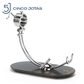 Cinco Jotas Premium Ham Holder luxury jamon stand with Silestone base