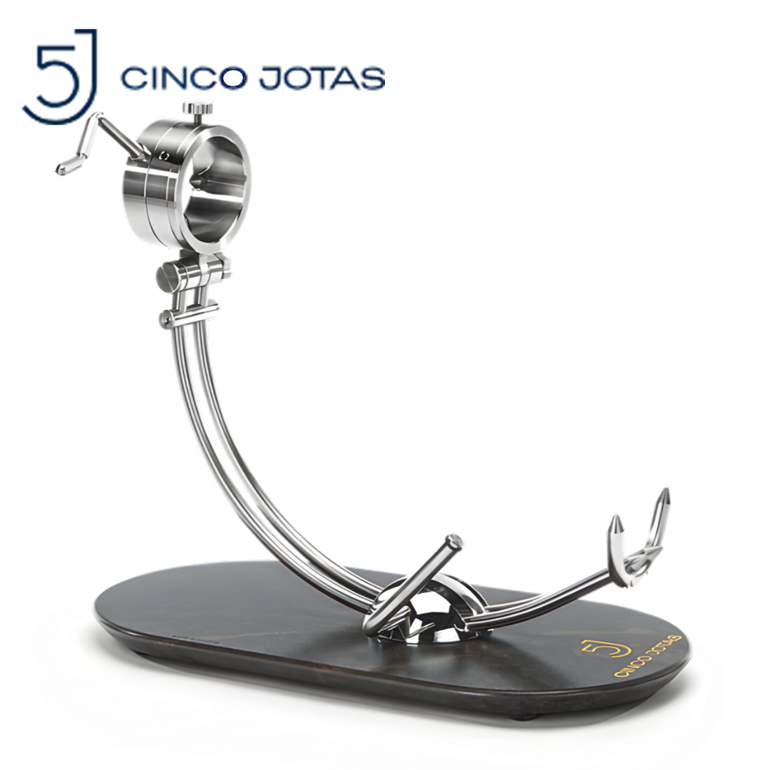 Cinco Jotas Premium Ham Holder luxury jamon stand with Silestone base