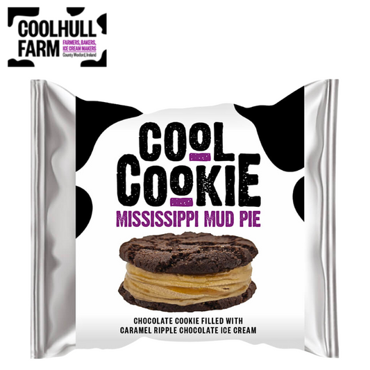 Cool Cookie Mississippi Mud Pie ice cream sandwich wrapped