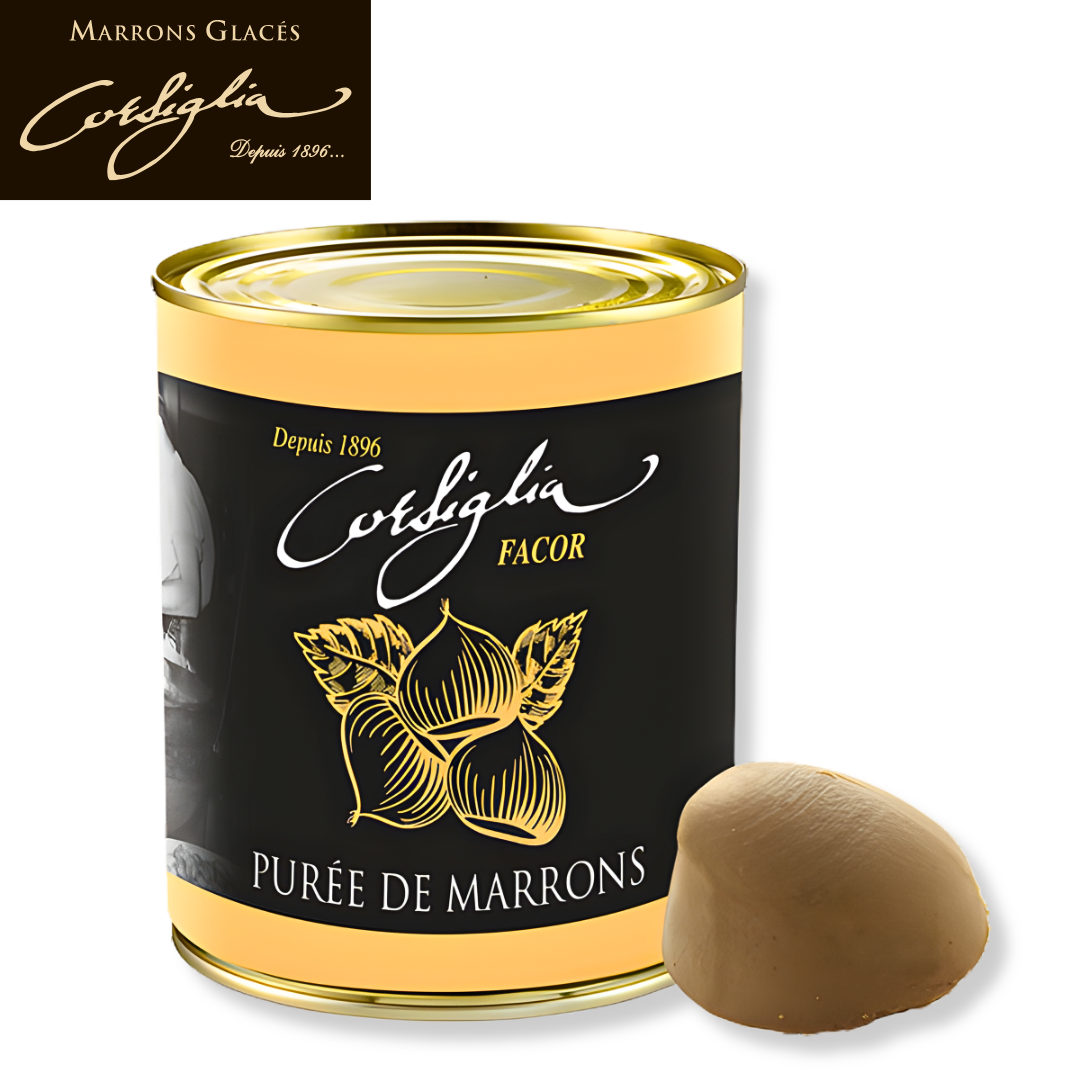 Corsiglia chestnut puree purée de marrons France professional format
