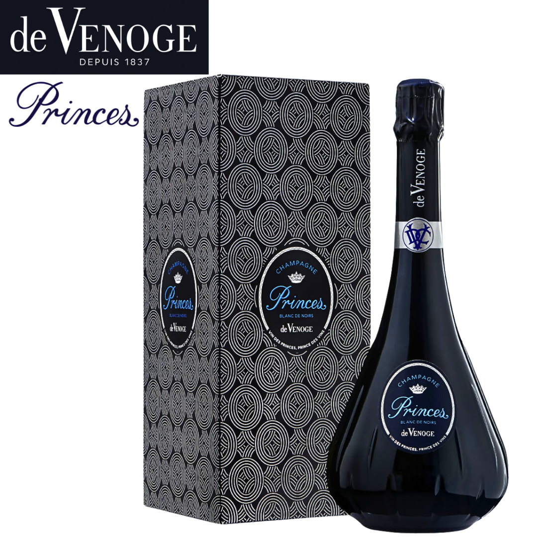 De Venoge Princes Blanc de Noirs Champagne 750ml bottle with gift box