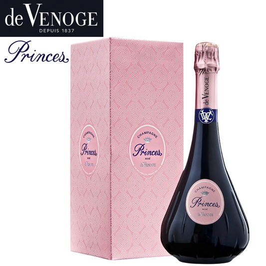 De Venoge Princes Rosé Champagne 750ml bottle with gift box