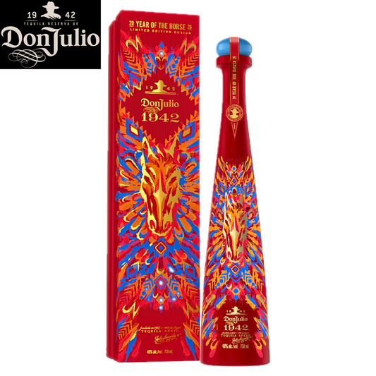 Don Julio 1942 Lunar New Year Year of the Horse limited edition tequila bottle 750ml 40% ABV