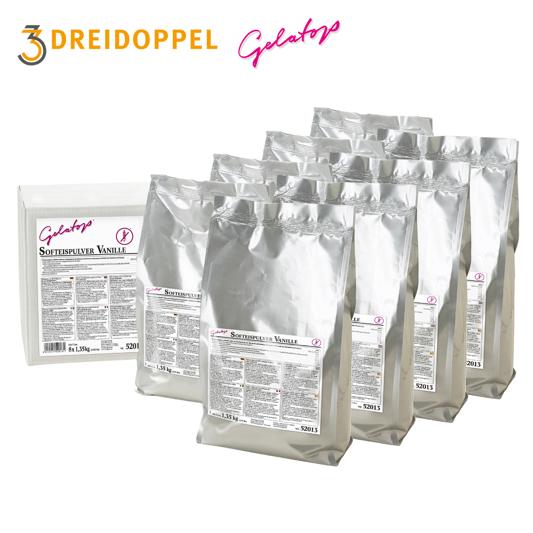 Dreidoppel Soft Ice Cream Powder – Vanilla 1.35kg