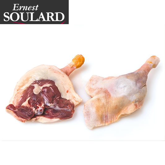 Ernest Soulard fatty duck leg cuisse de canard a griller