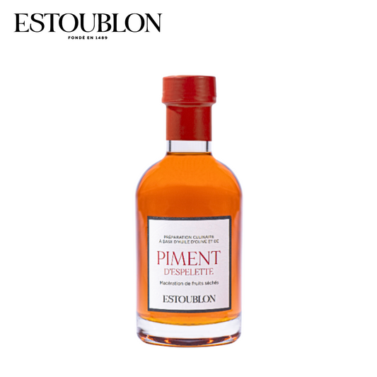 Estoublon Espelette Pepper-Flavoured Extra Virgin Olive Oil 20cl