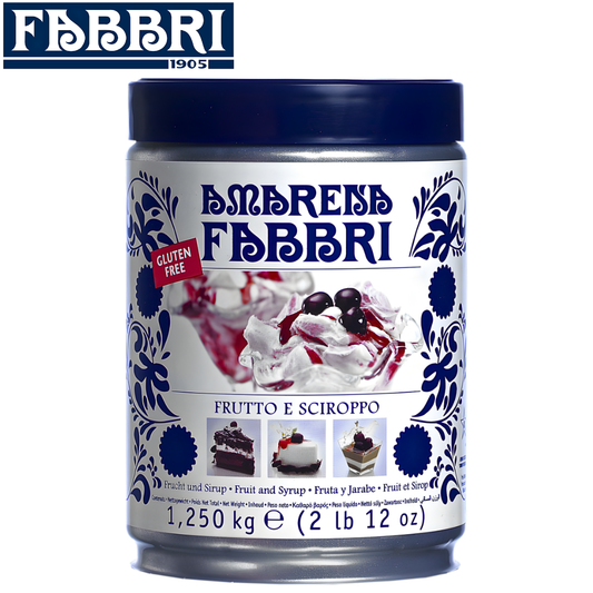 Fabbri Amarena cherries in syrup Italian dessert ingredient