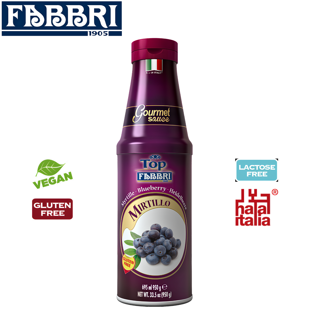 Fabbri Blueberry Top pastry and gelato topping