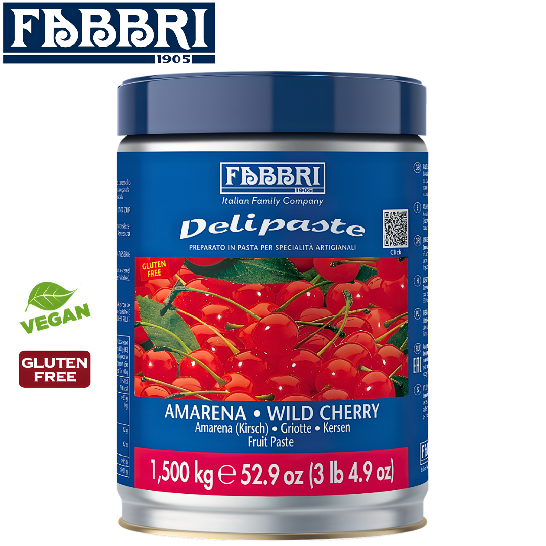 Fabbri Delipaste Amarena sour cherry paste gelato ingredient