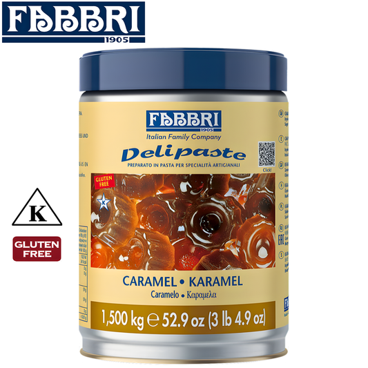 Fabbri Delipaste caramel paste professional gelato ingredient