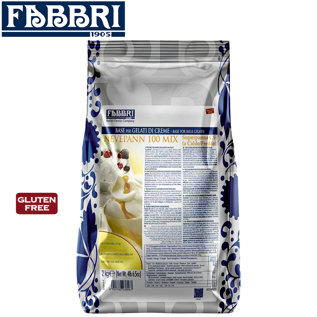 Fabbri Nevepann 100 Mix Superpanna CF gelato stabilizer