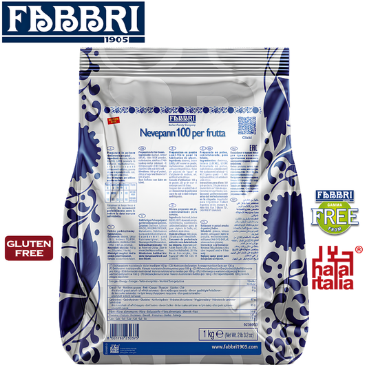 Fabbri Nevepann 100 for Fruit gelato base powder