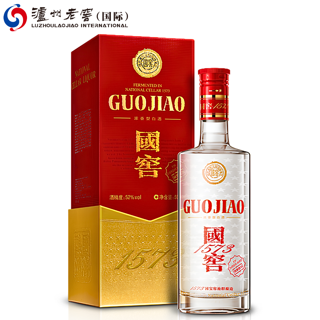 GUOJIAO 1573 Classic premium Chinese Baijiu bottle