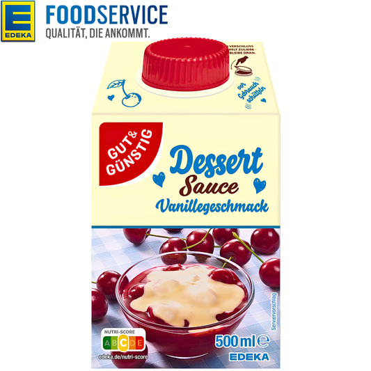 GUT & GÜNSTIG Dessert Sauce Vanilla Flavor 500ml