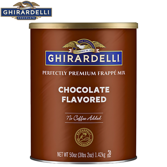 Ghirardelli Chocolate Flavored Frappé Mix Professional Beverage Base