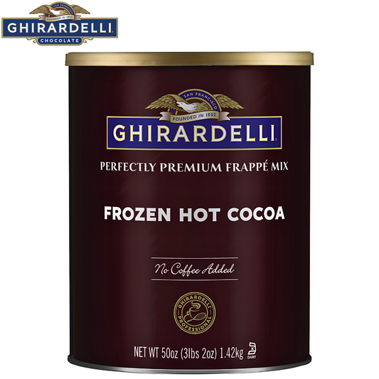 Ghirardelli Frozen Hot Cocoa Frappé Mix Professional Beverage Base