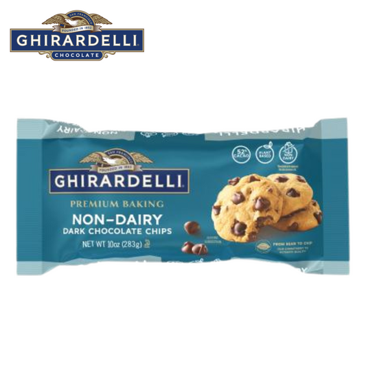Ghirardelli Premium Baking 52% Cacao Non-Dairy Dark Chocolate Chips