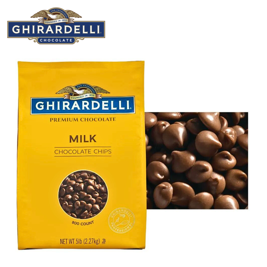 Ghirardelli Premium Chocolate Milk Chocolate Chips 800 Count