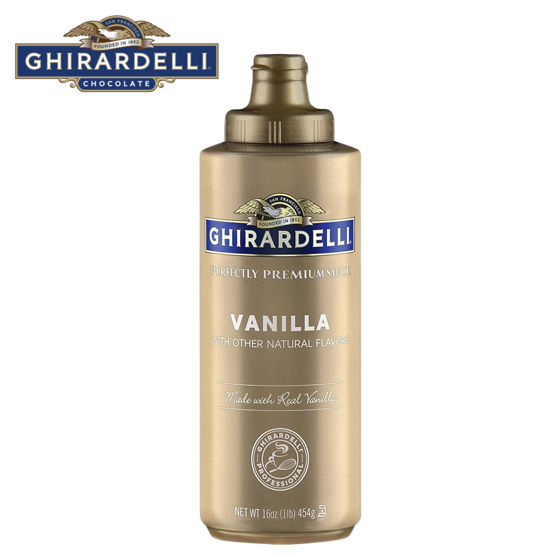 Ghirardelli Premium Vanilla Sauce Squeeze Bottle