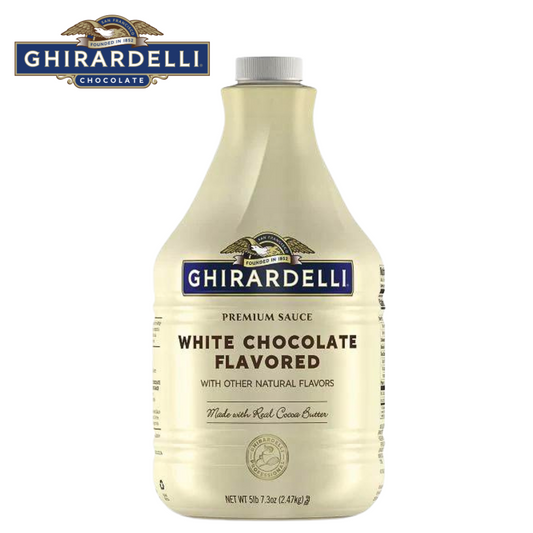 Ghirardelli Premium White Chocolate Flavored Sauce Pump Bottle