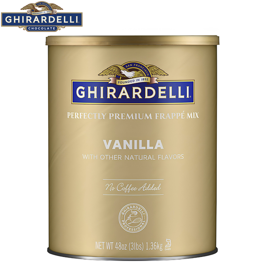 Ghirardelli Vanilla Frappé Mix Professional Beverage Base