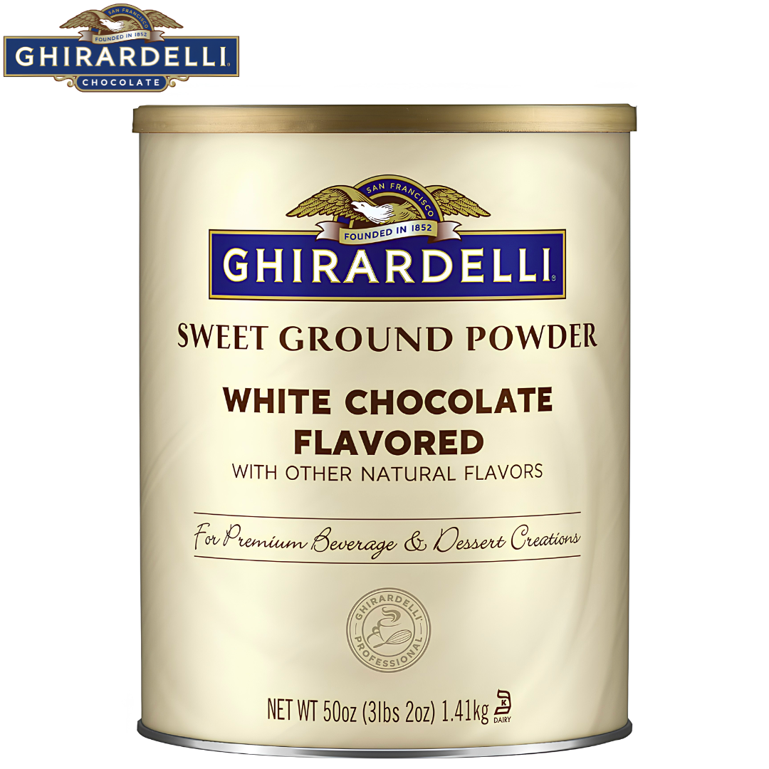 Ghirardelli White Chocolate Flavored Sweet Ground Powder