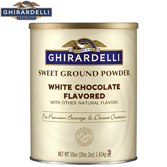 Ghirardelli White Chocolate Flavored Sweet Ground Powder