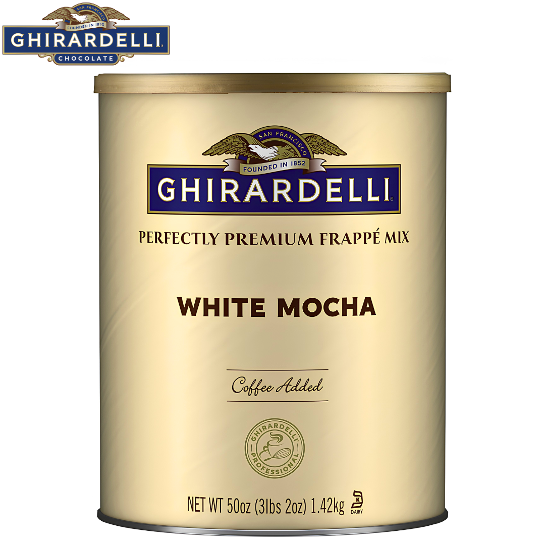 Ghirardelli White Mocha Frappé Mix Professional Beverage Base