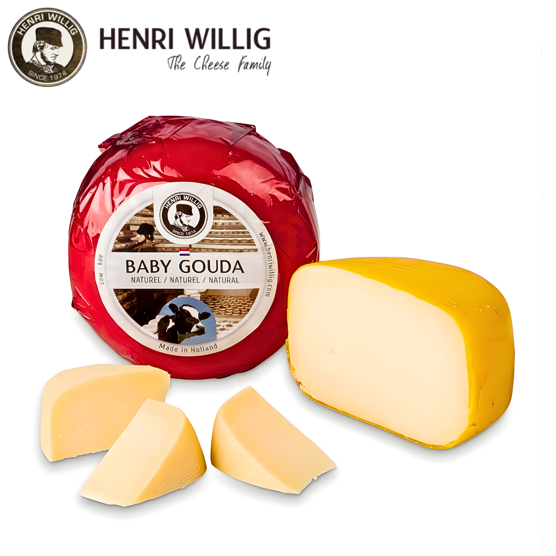 Henri Willig Baby Gouda Mild Dutch natural Gouda cheese