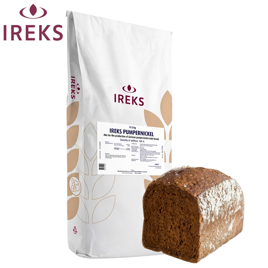 IREKS PUMPERNICKEL mix for German pumpernickel-style bread 12.5 kg dosage 100%