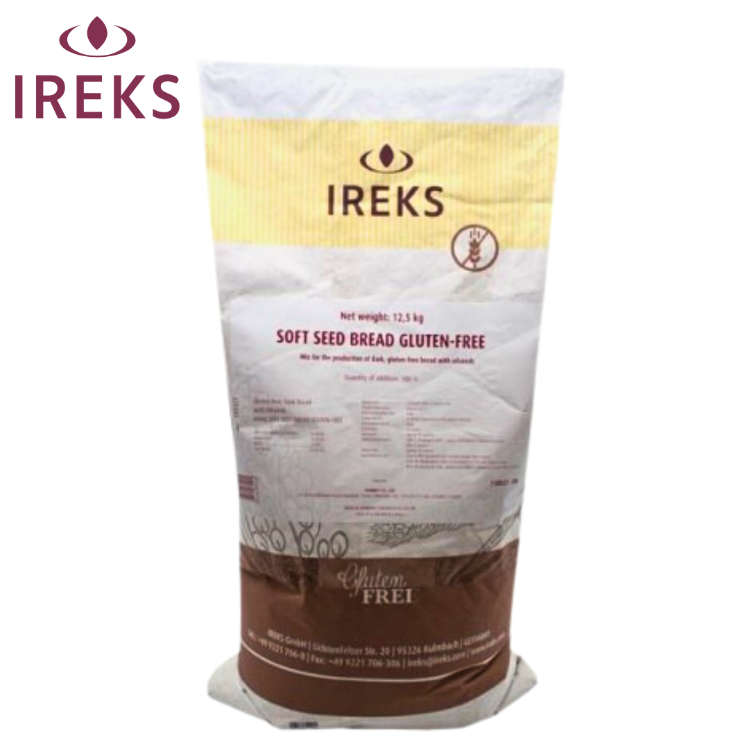 Ireks Soft Seed Bread Gluten-Free Mix 12.5kg – Barrels and Beyond PH