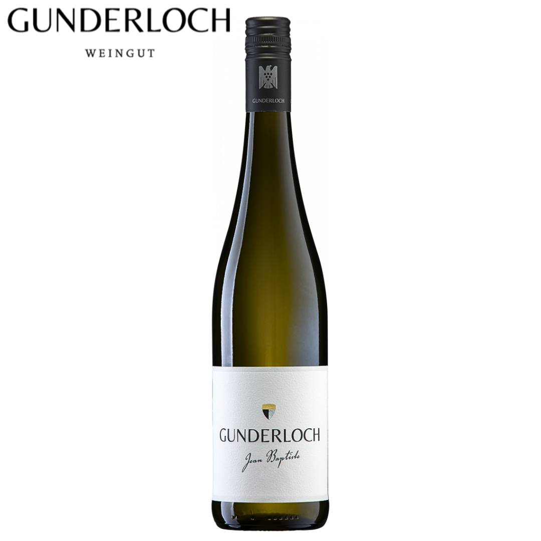 Jean Baptiste Riesling Kabinett 2021 Weingut Gunderloch German Riesling wine bottle