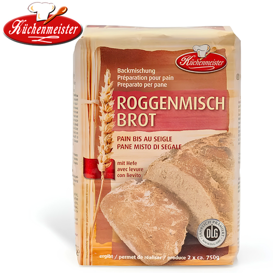 Küchenmeister Roggenmischbrot German Rye Mixed Bread Baking Mix