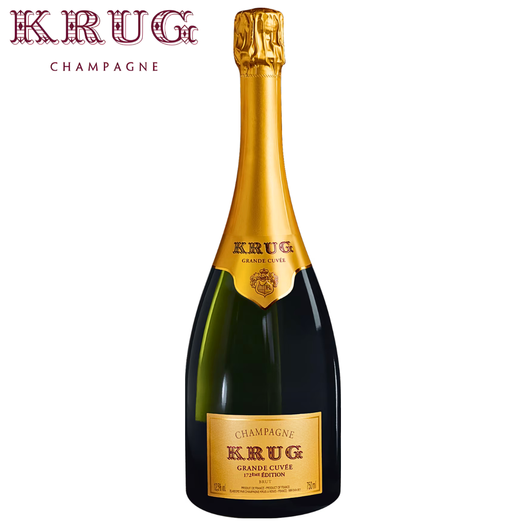 Krug Grande Cuvee 172eme Edition Champagne bottle