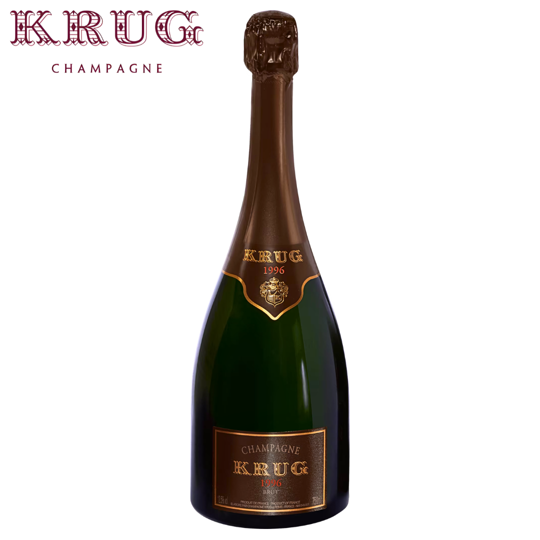 Krug Vintage 1996 Champagne bottle