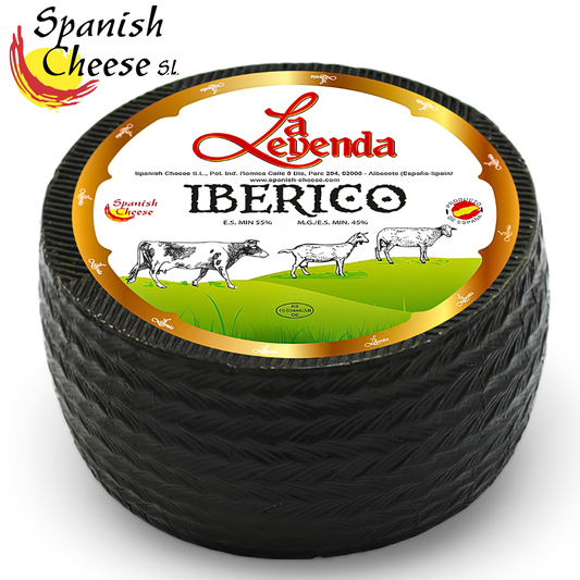 La Leyenda Queso Ibérico Semi Curado 3kg Spanish Mixed Milk Cheese