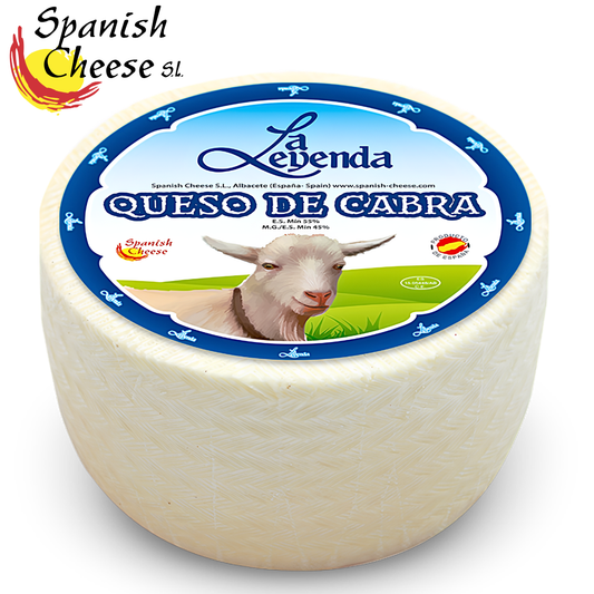 La Leyenda Queso de Cabra al Natural 3kg Spanish Goat Cheese