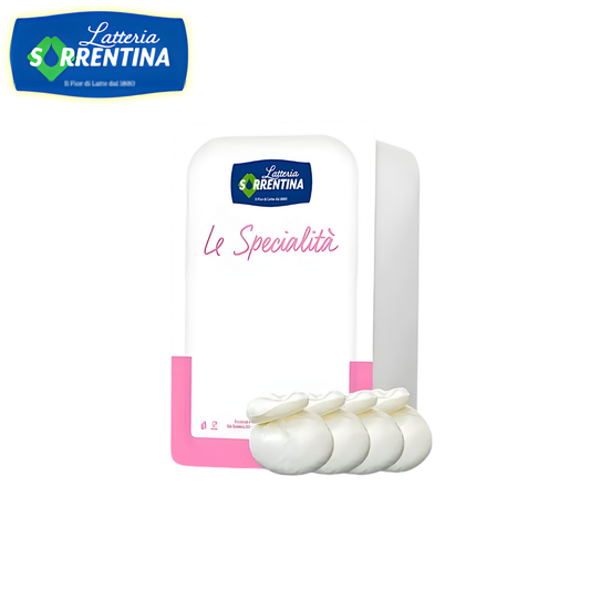 Latteria Sorrentina Burrata Campana fresh Italian burrata with creamy stracciatella heart