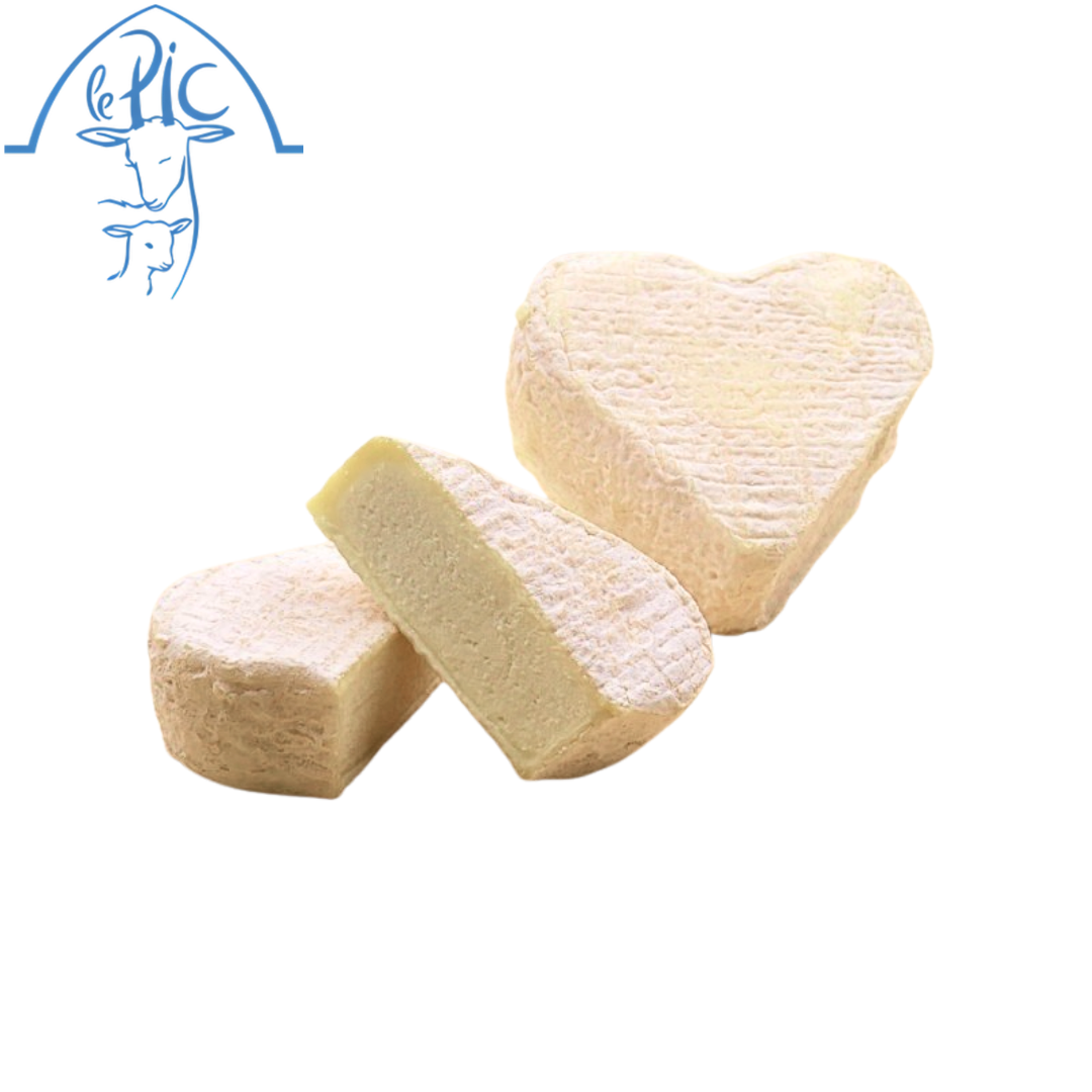 Le Pic Le Petit Cœur de Chevre Heart-Shaped Goat Cheese
