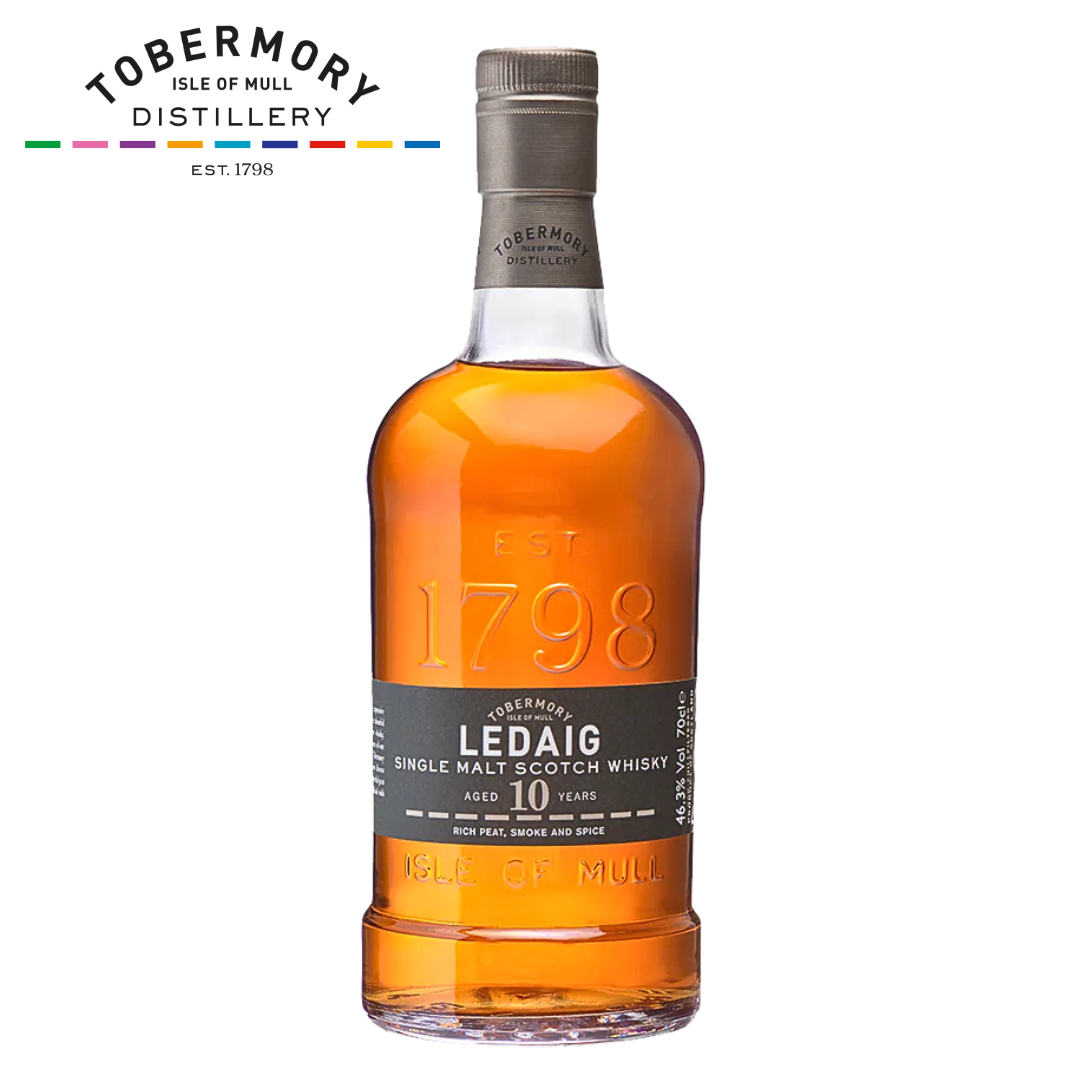 Ledaig 10YO Single Malt Scotch Whisky 70cl