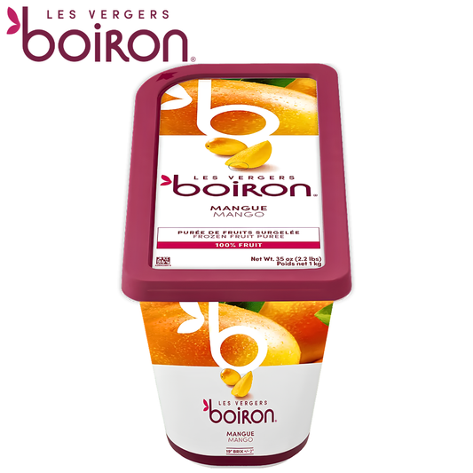 Les vergers Boiron Frozen Mango Purée Without Added Sugar 1kg