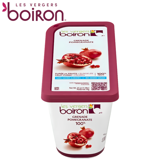 Les vergers Boiron Frozen Pomegranate Purée Without Added Sugar 1kg
