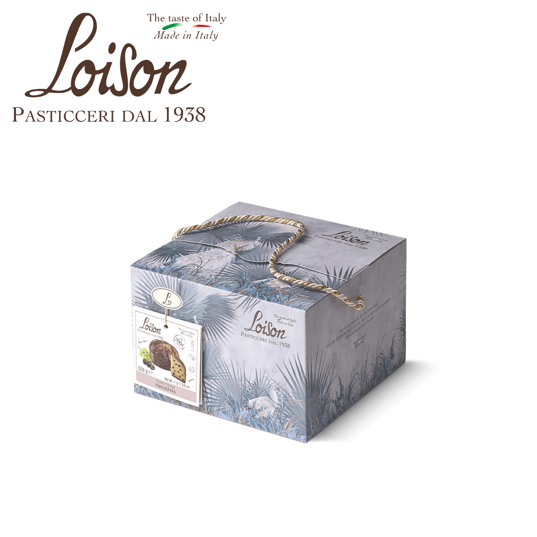 Loison Panettone Amarena 500g in box