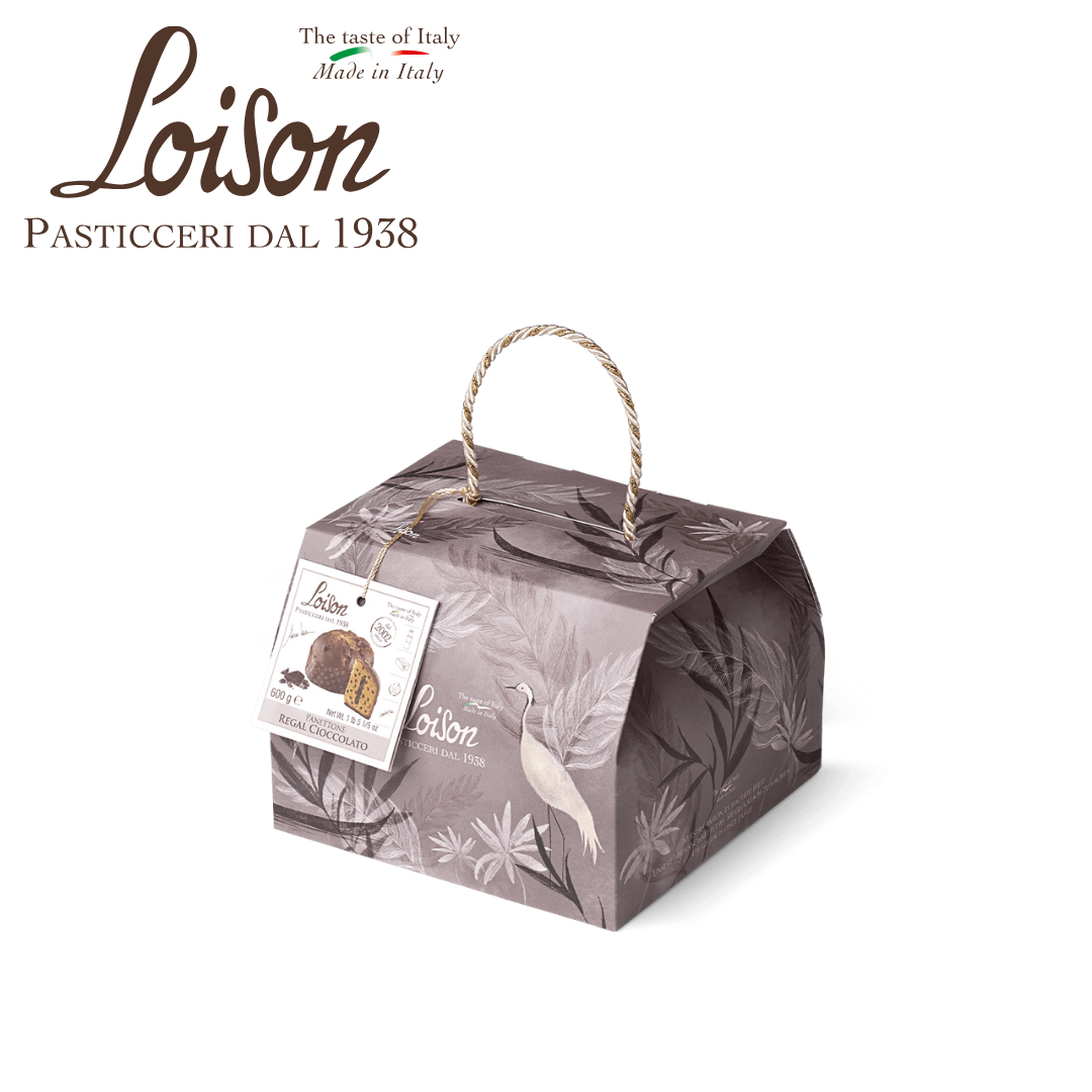 Loison Panettone Regal Chocolate 600g in box