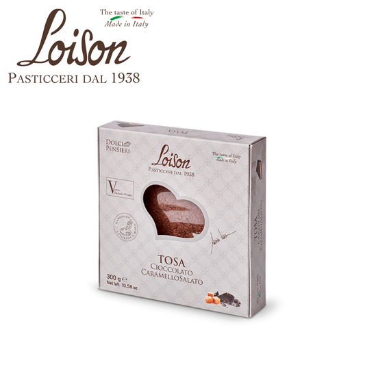 Loison Tosa Ciocolato Caramello Salato Cake 300g in box
