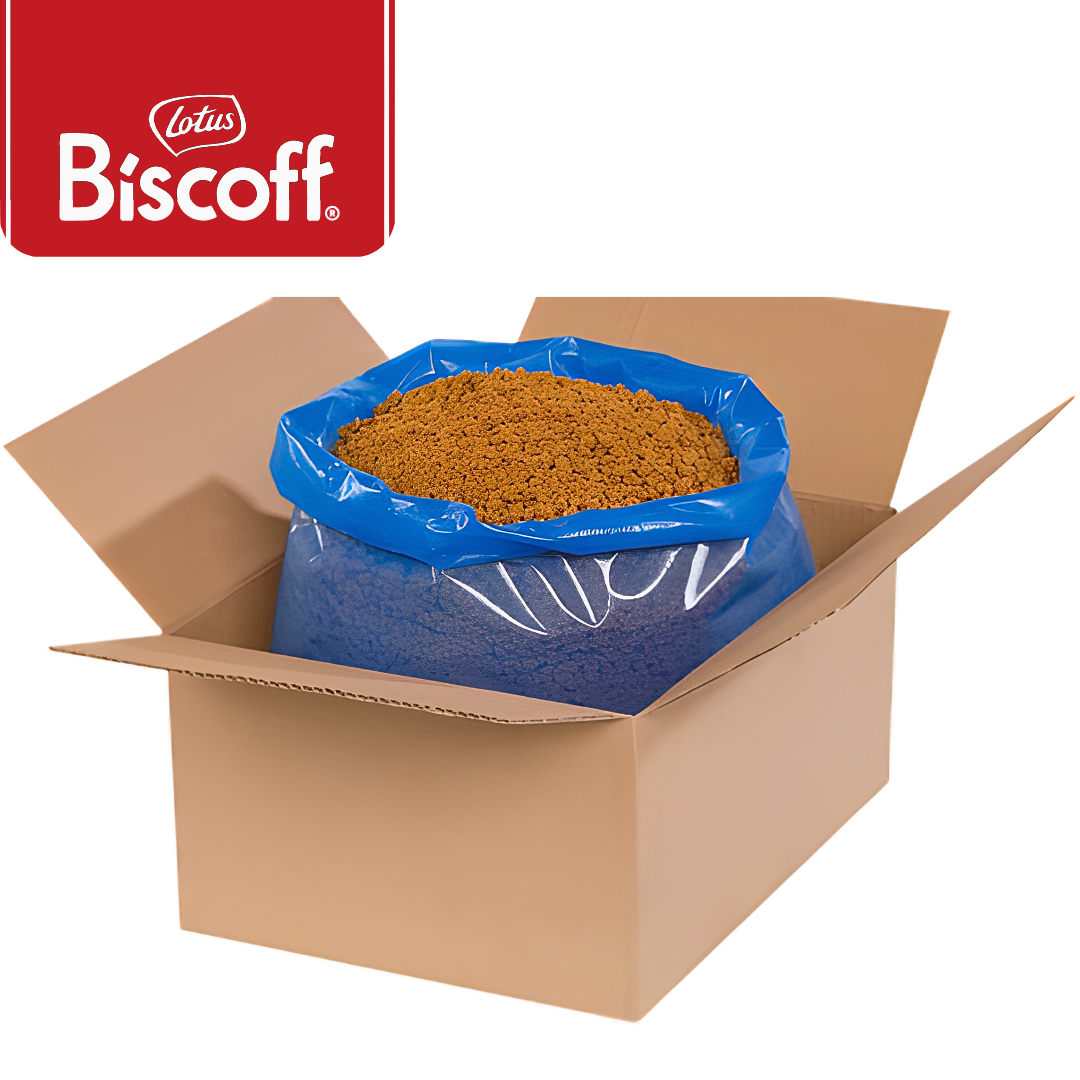 Lotus Biscoff cookie crumbs 7.5kg professional bulk bag