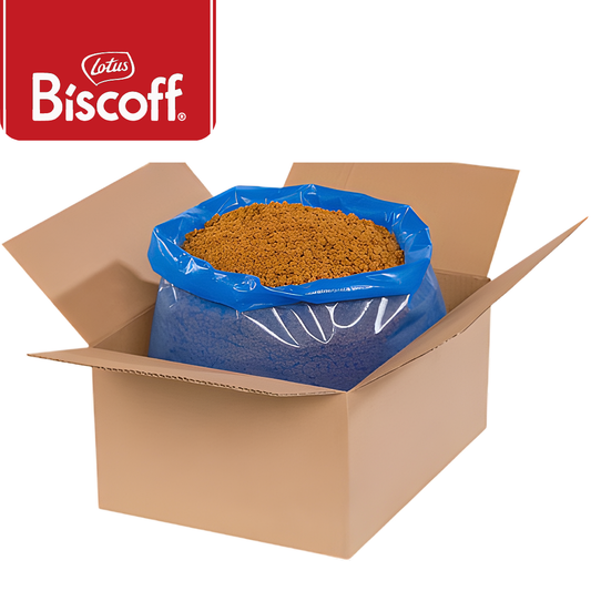 Lotus Biscoff cookie crumbs 7.5kg professional bulk bag