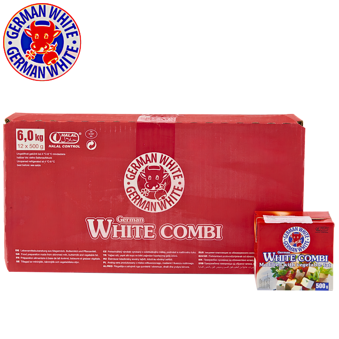 Lucky Cow Combi White Cheese Feta 500g x 12 packs - 1 case