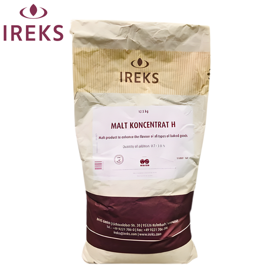 MALT KONCENTRAT IREKS malt product packaging 12.5 kg and 25 kg