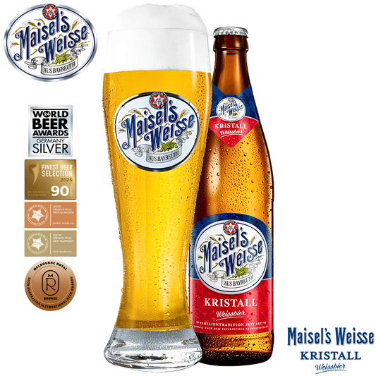 Maisels Weisse Kristall Bavarian Crystal Wheat Beer Germany